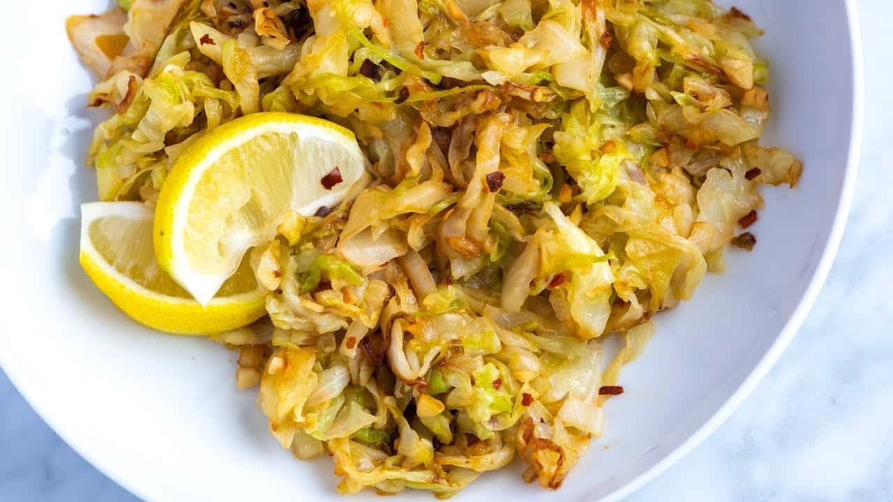 Sauteed Cabbage Recipe Video