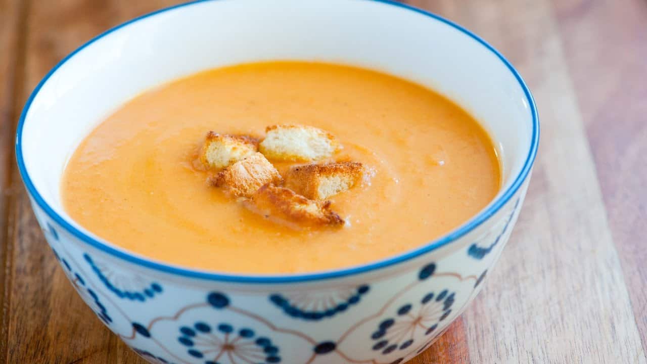 Creamy Vegetable Soup Recipe Video