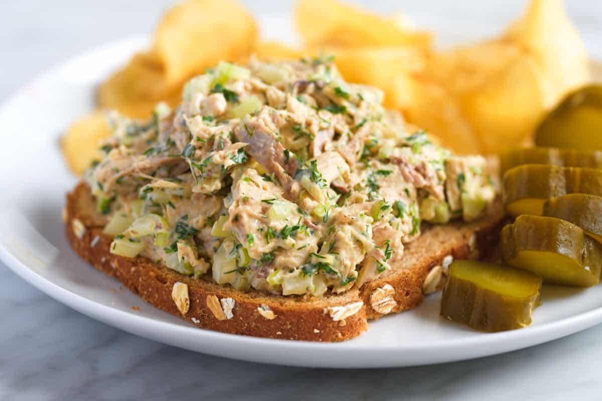 Easy Chicken Salad with Herbs