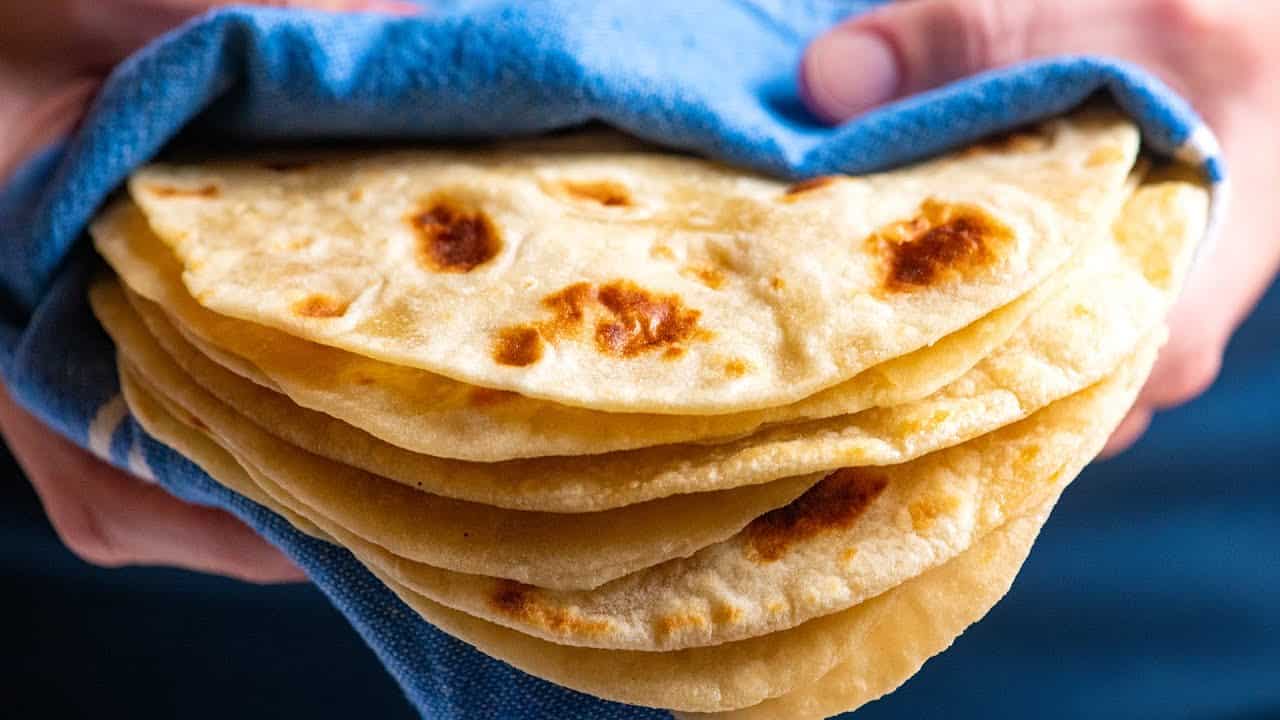 How to Make Flour Tortillas (Easy 3-Ingredient Recipe)