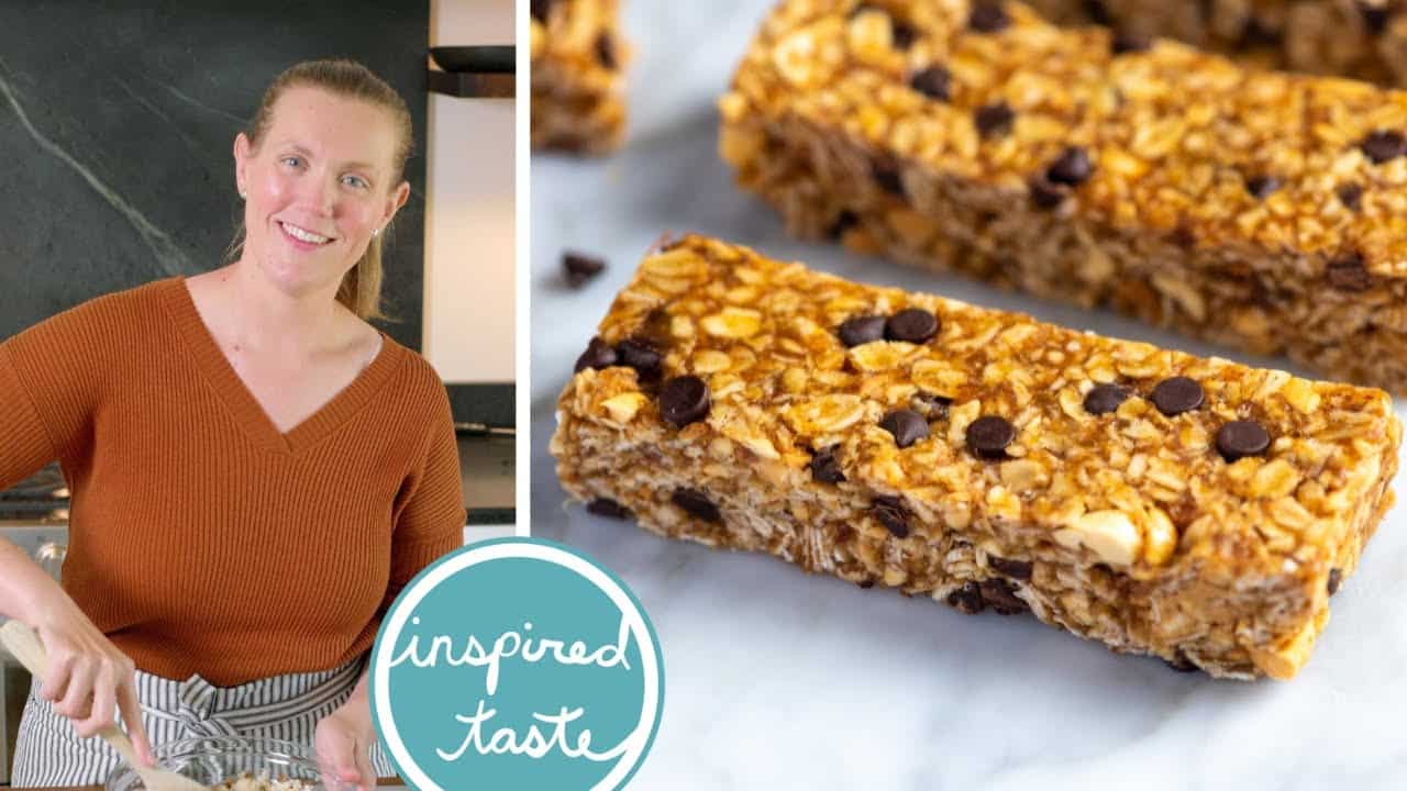 Peanut Butter Granola Bars Recipe Video