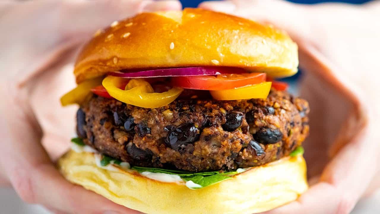 Black Bean Burgers Recipe Video