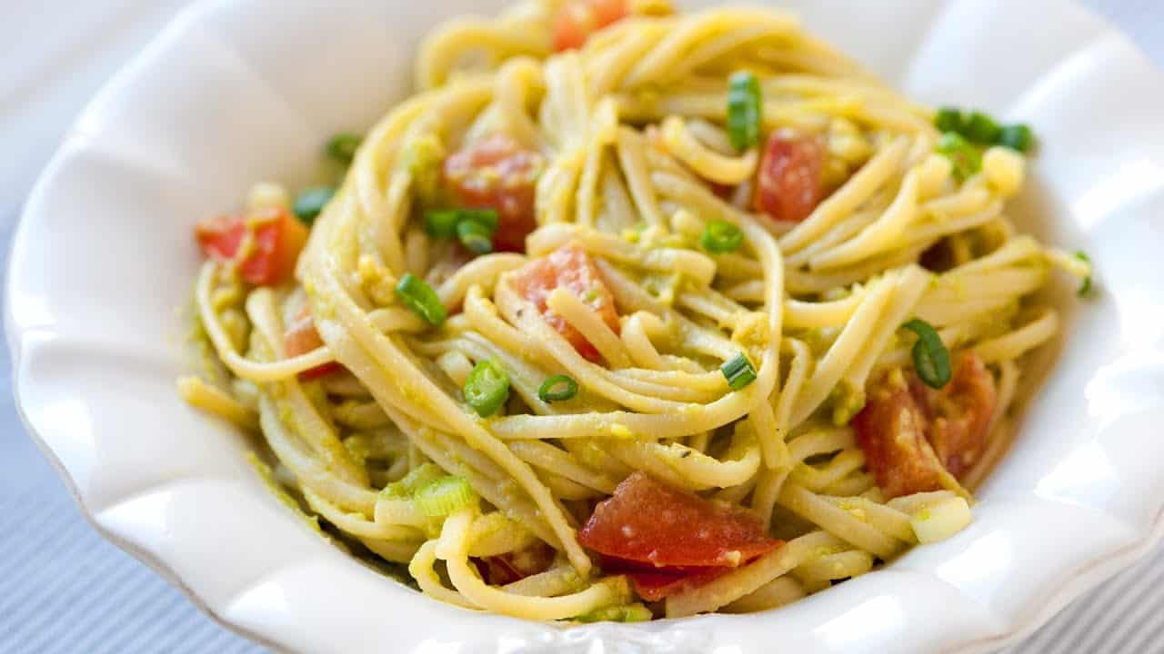 Avocado Pasta Recipe Video