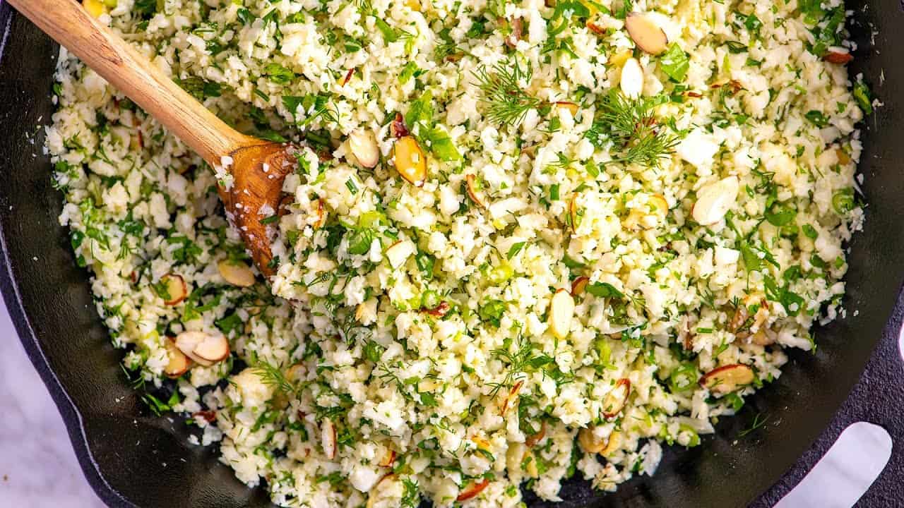 Herb Cauliflower Rice Recipe Video