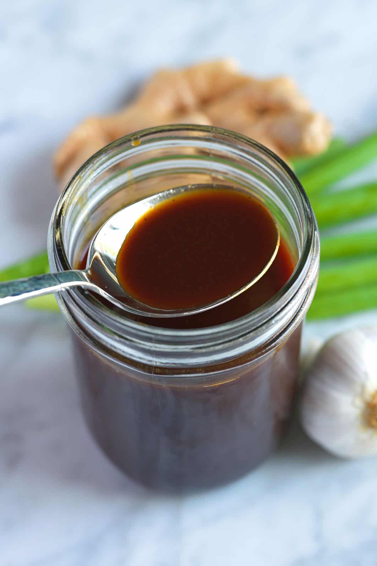 Homemade hoisin sauce