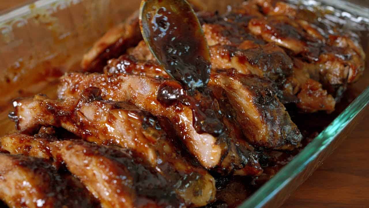 Sticky Ribs Recipe Video