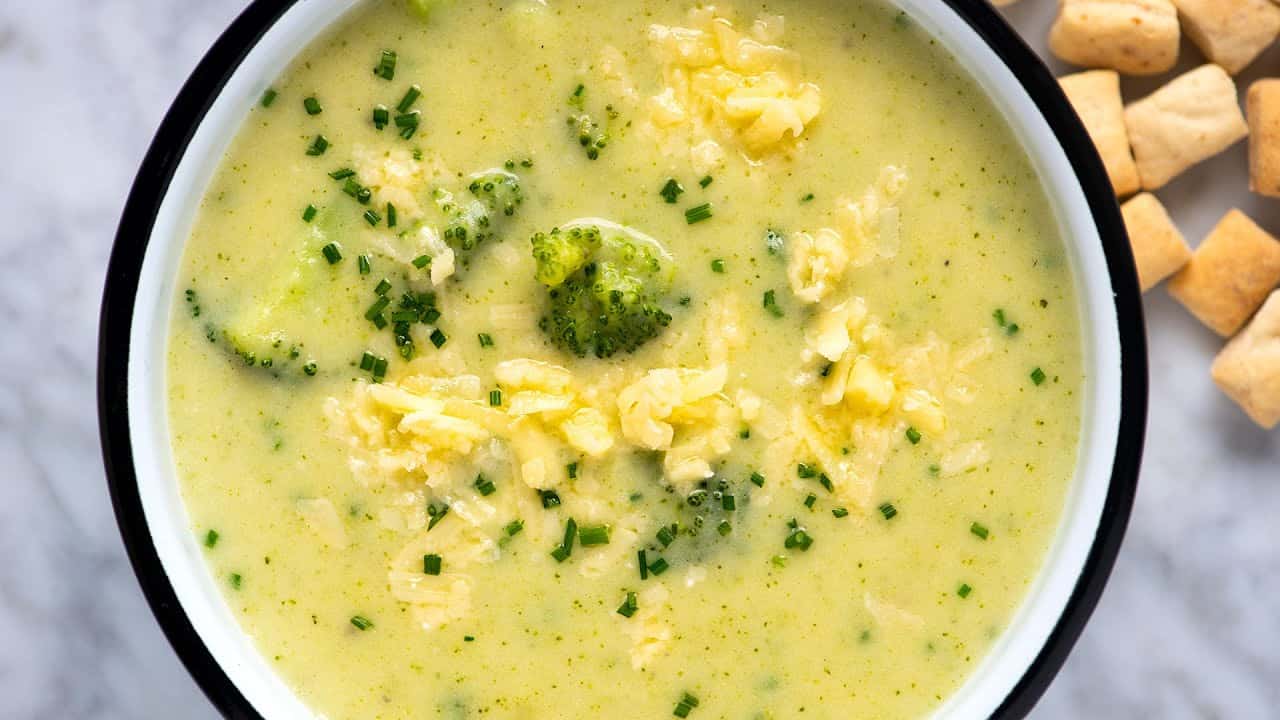 Broccoli Cheddar Soup Recipe Video