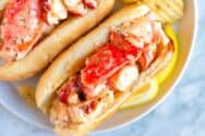 Homemade Lobster Rolls