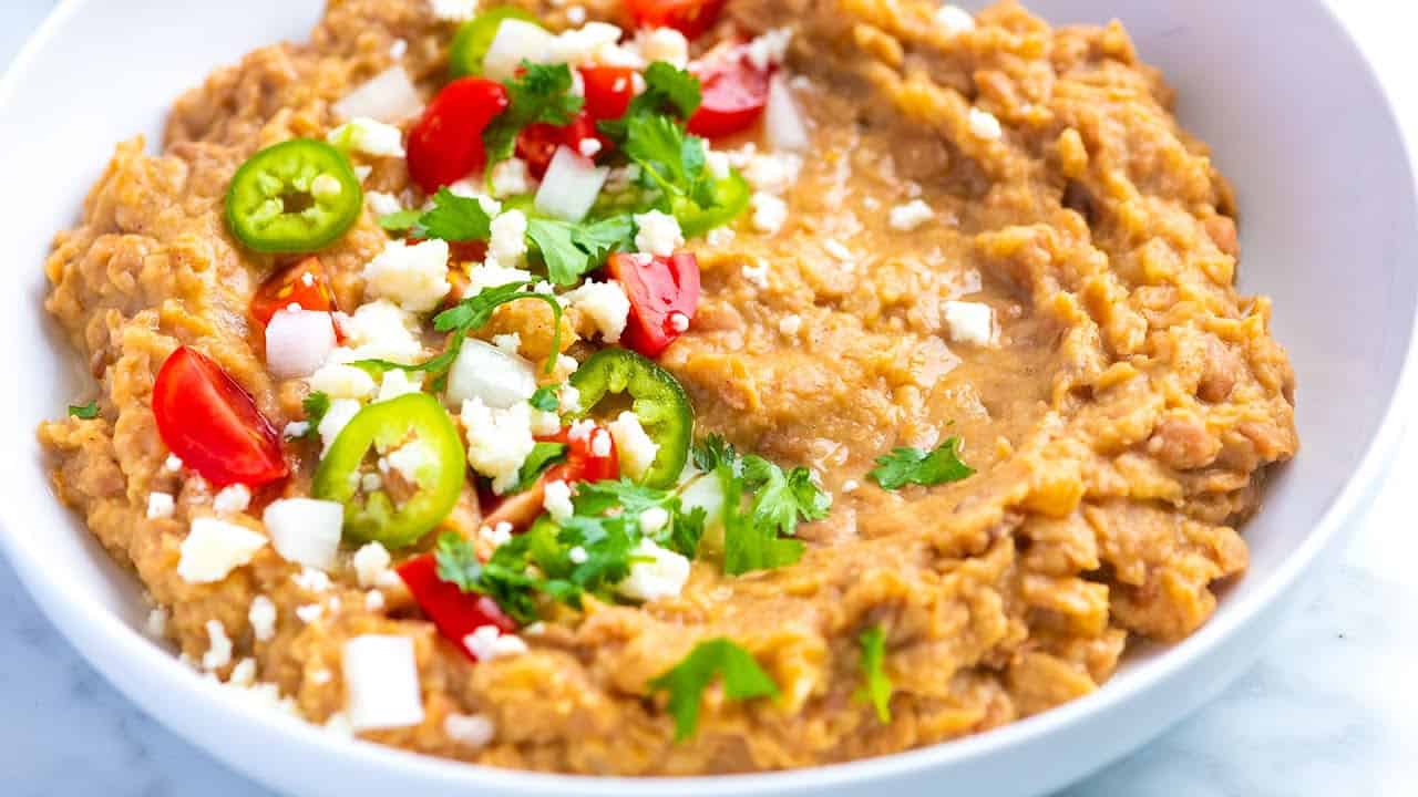 Refried Beans Recipe Video