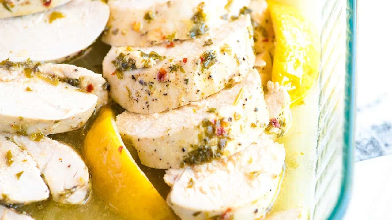 Lemon Baked Chicken Breasts Video
