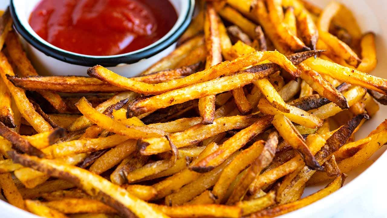 Baked French Fries Recipe Video