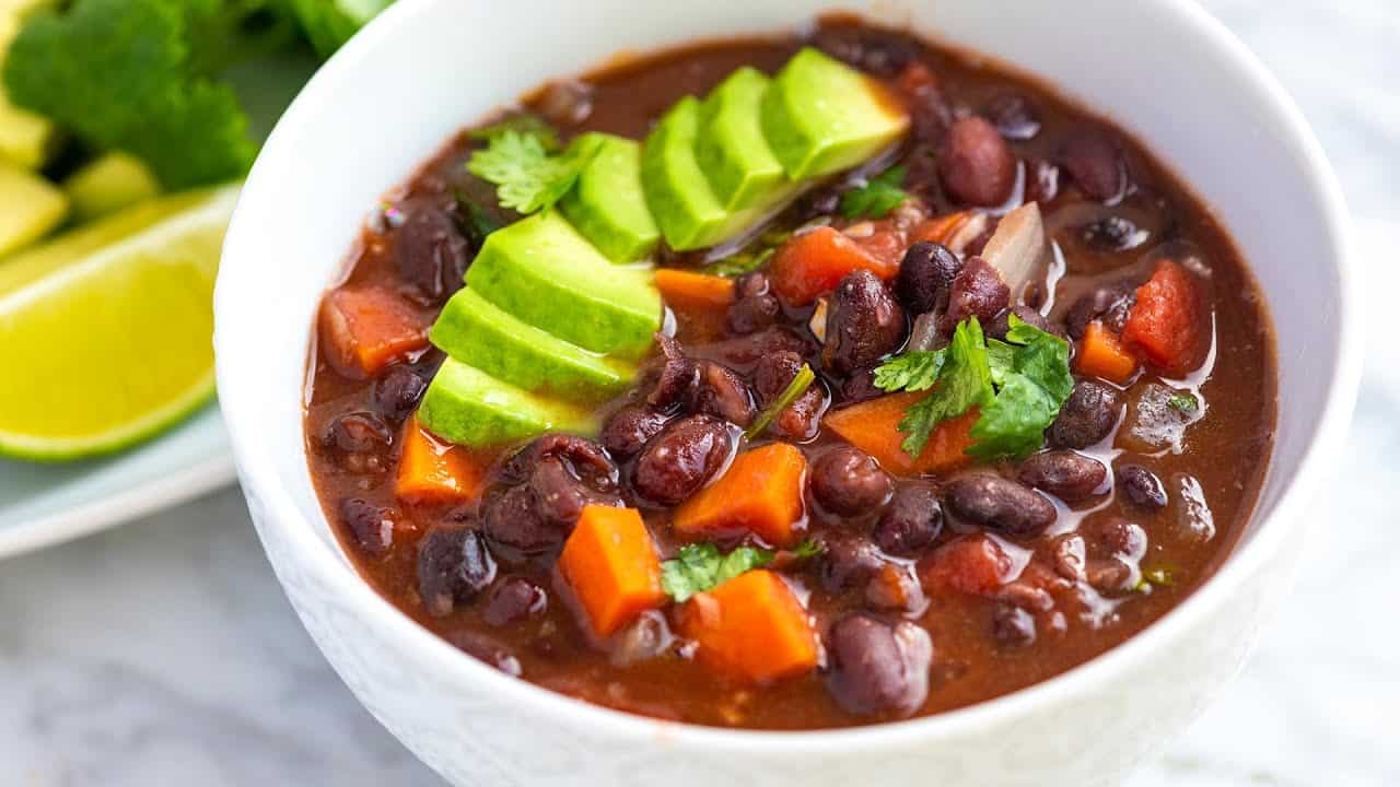 Black cheap bean soup