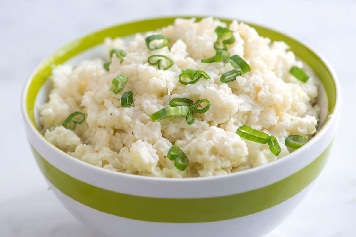 Easy Mashed Cauliflower