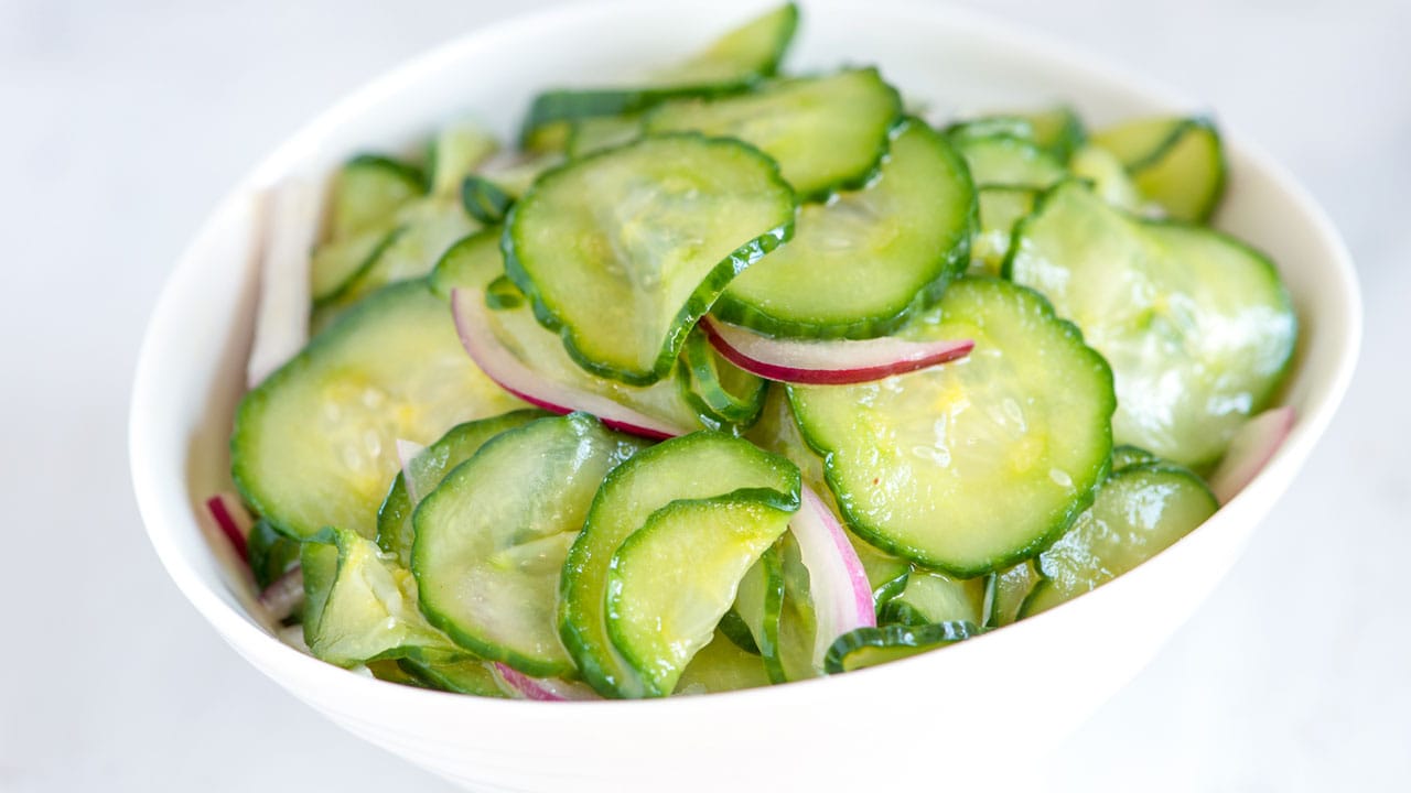 The Best Cucumber Salad - the perfect refreshing summer salad!