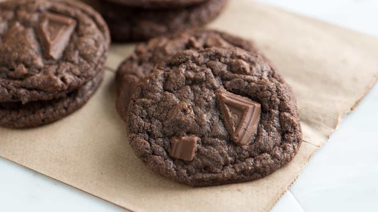 Double Chocolate Cookies Recipe Video