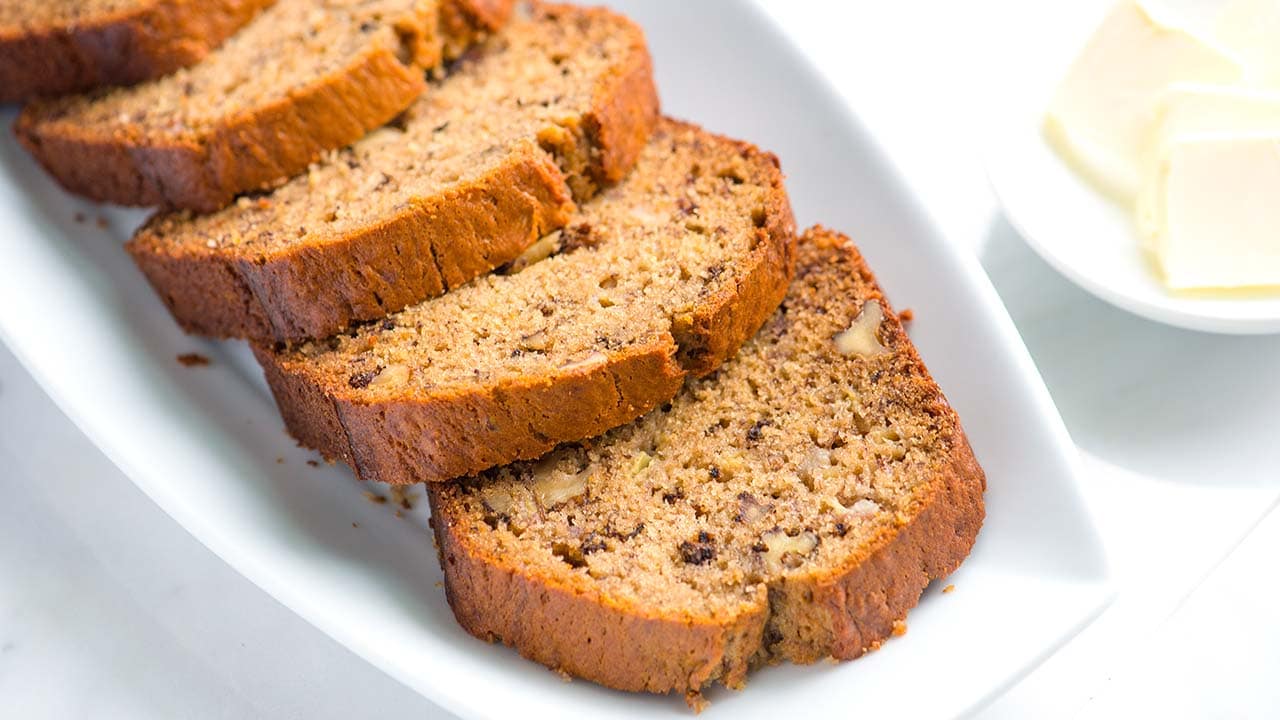 Easy Banana Bread Recipe Video