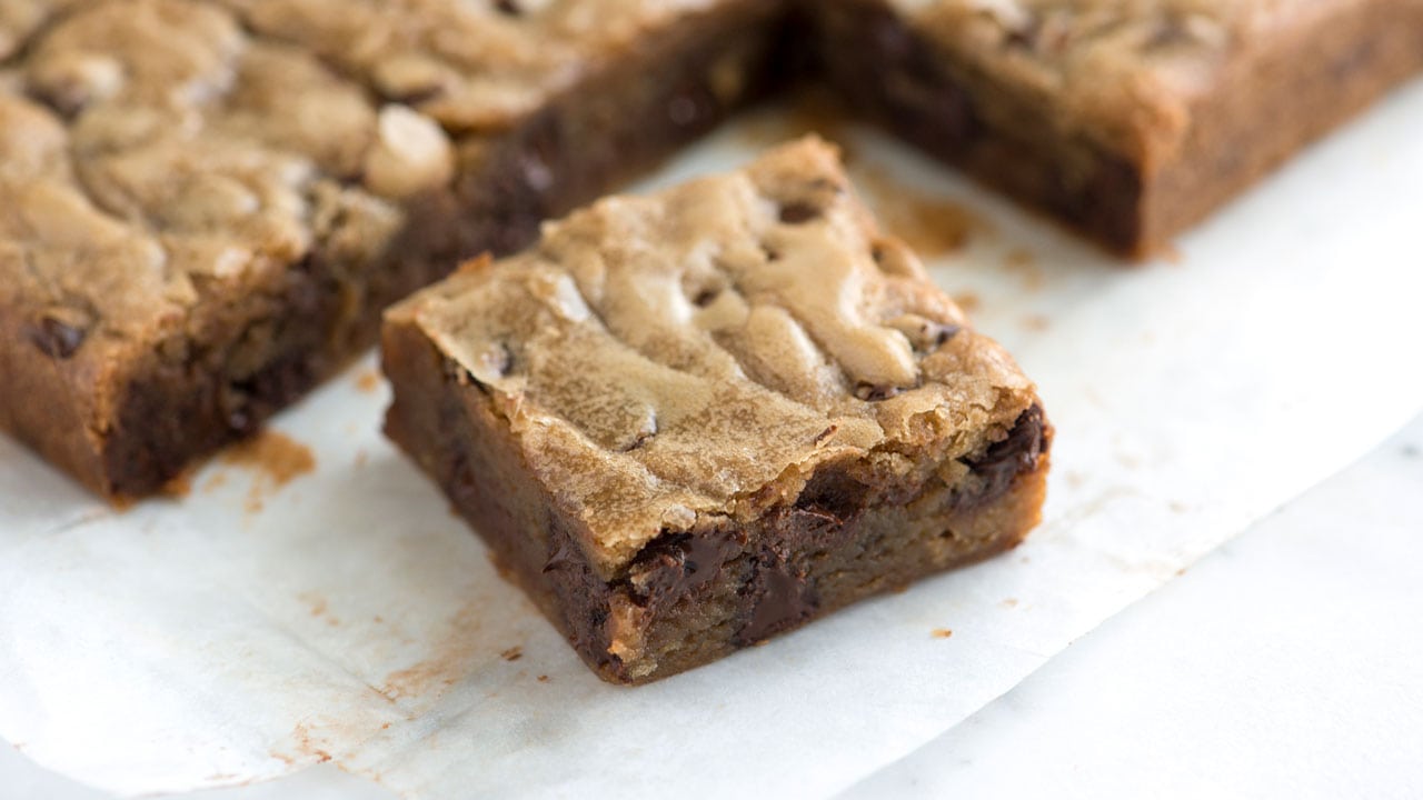 Easy Blondies Recipe Video