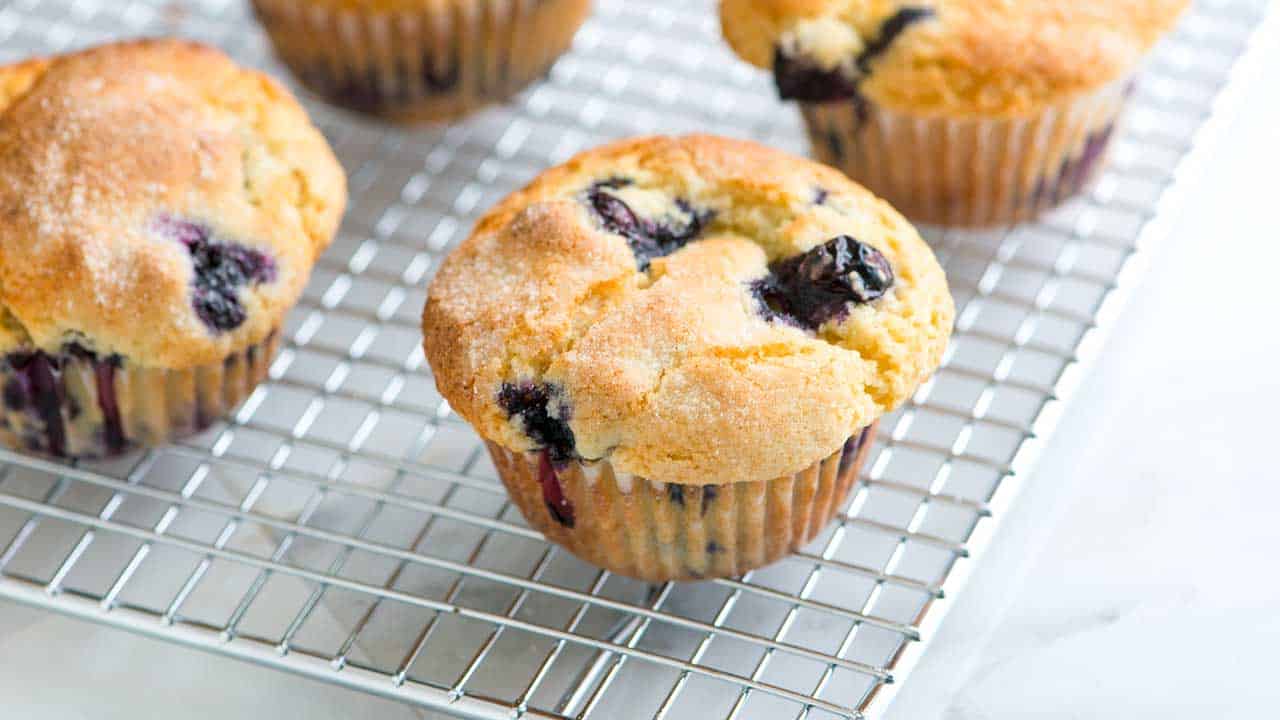Blueberry Muffins Recipe Video
