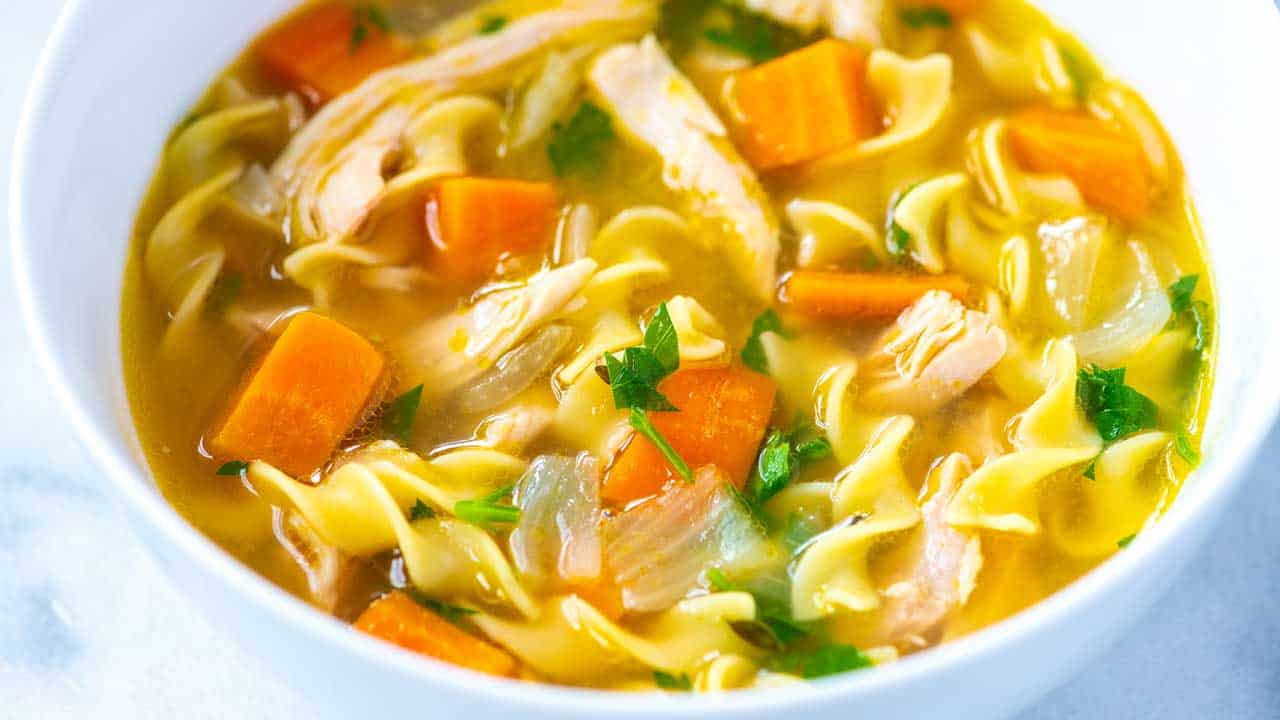 Our Best Chicken Noodle Soup