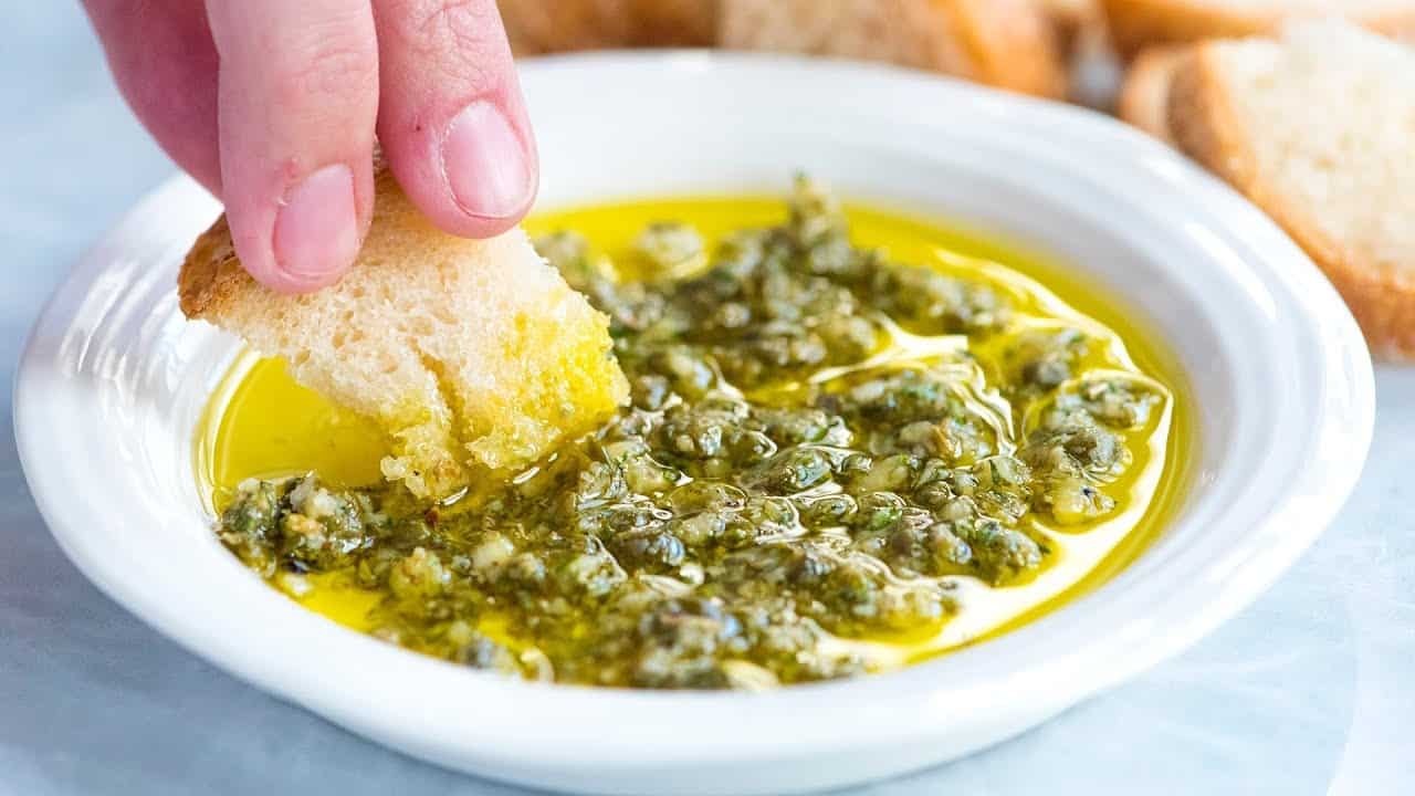 Easy Olive Oil Dip Video