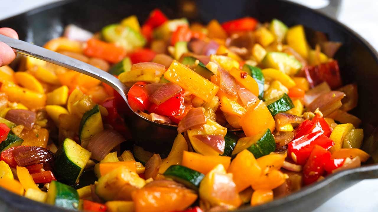 Sauteed Vegetables Recipe Video