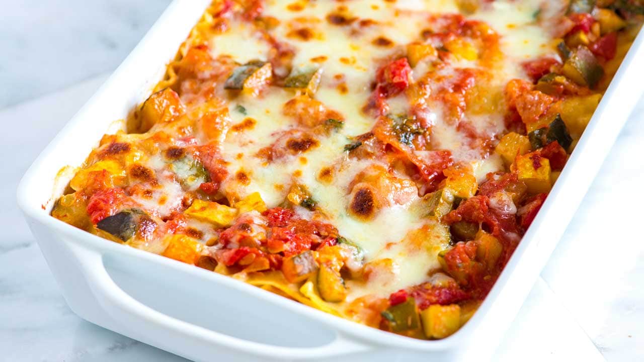 Vegetable Lasagna Recipe Video