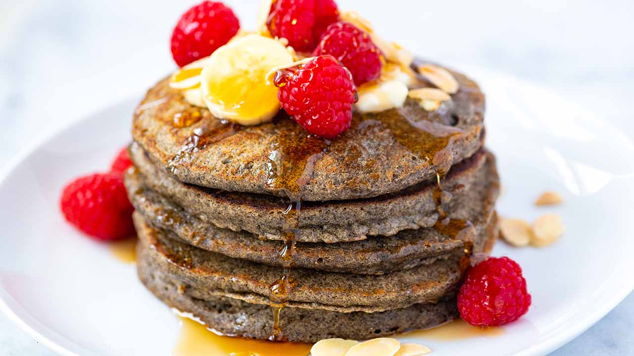 Fluffy Buckwheat Pancakes Recipe 1 Buckwheat Pancakes Recipe Video