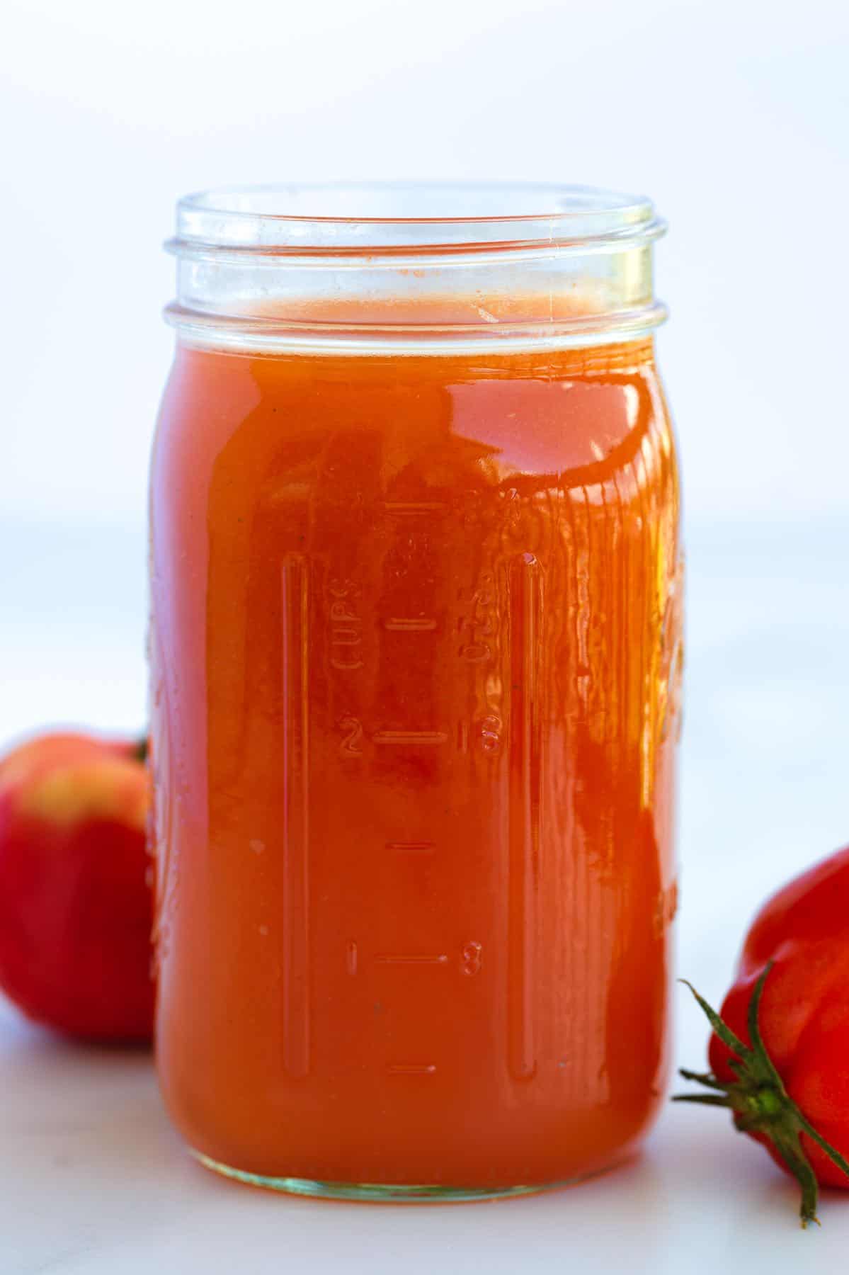 Homemade Tomato Broth