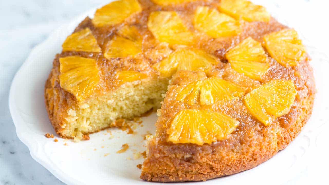 Pineapple Upside Down Cake Recipe Video