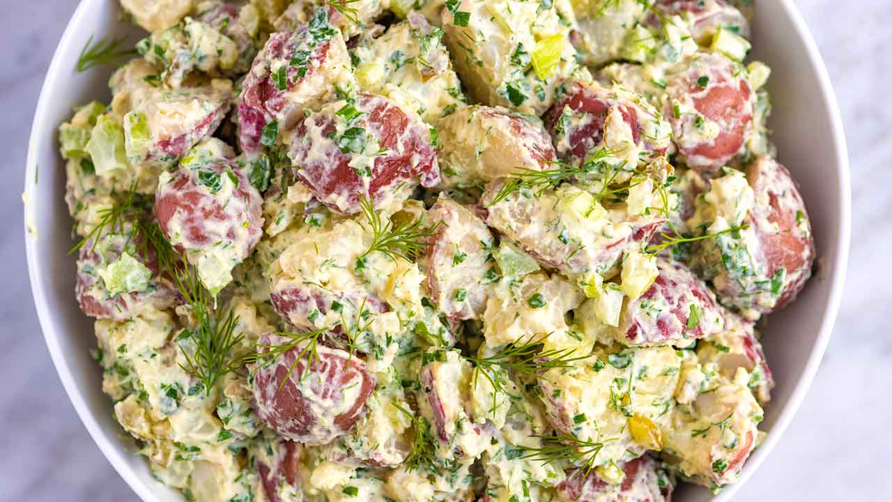 Red Potato Salad Recipe Video