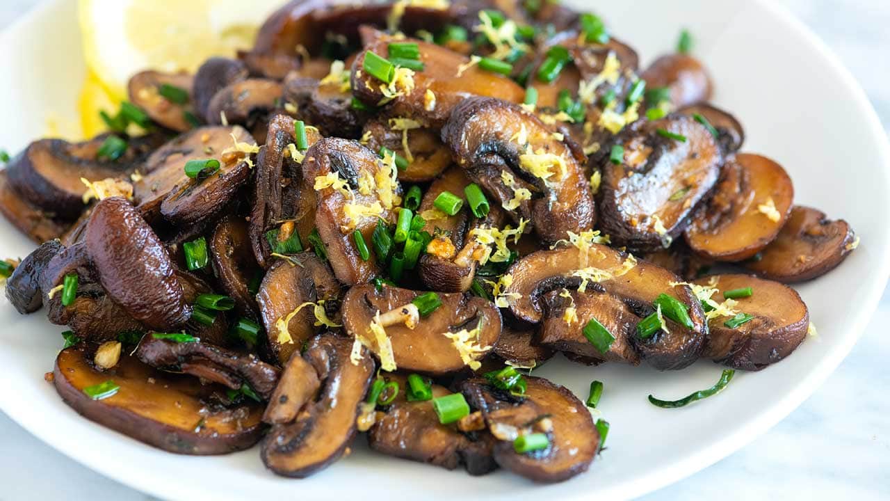 Roasted Mushrooms Recipe Video
