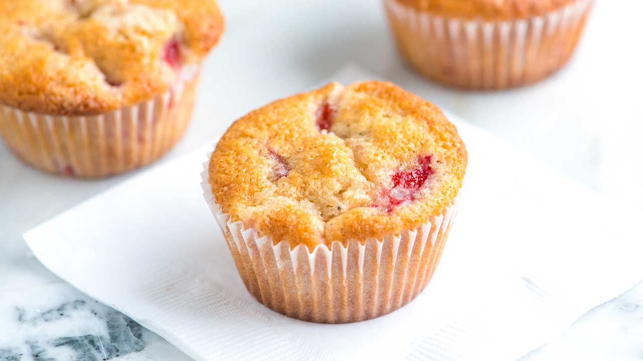 Strawberry Muffins Recipe Video