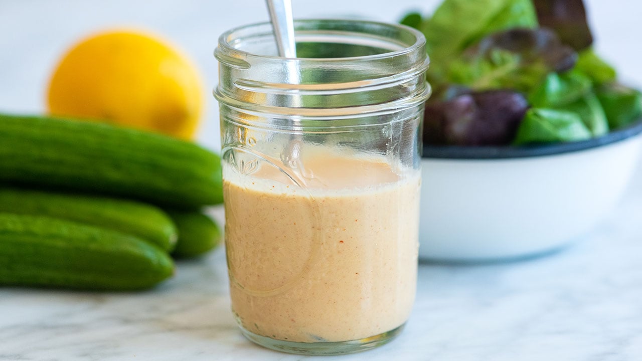 Easy Tahini Dressing Recipe Video