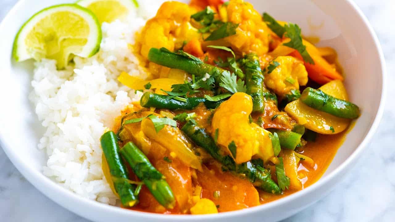 Easy Vegetable Curry Video