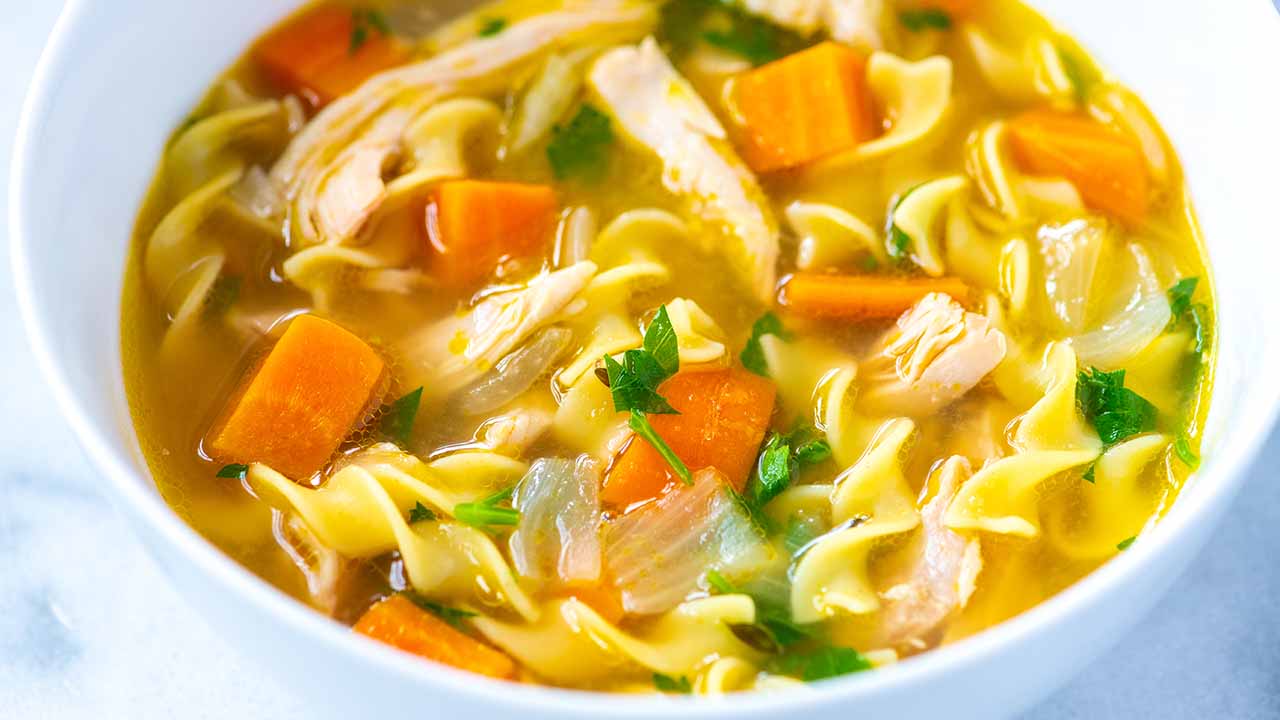 Chicken Noodle Soup Recipe Video