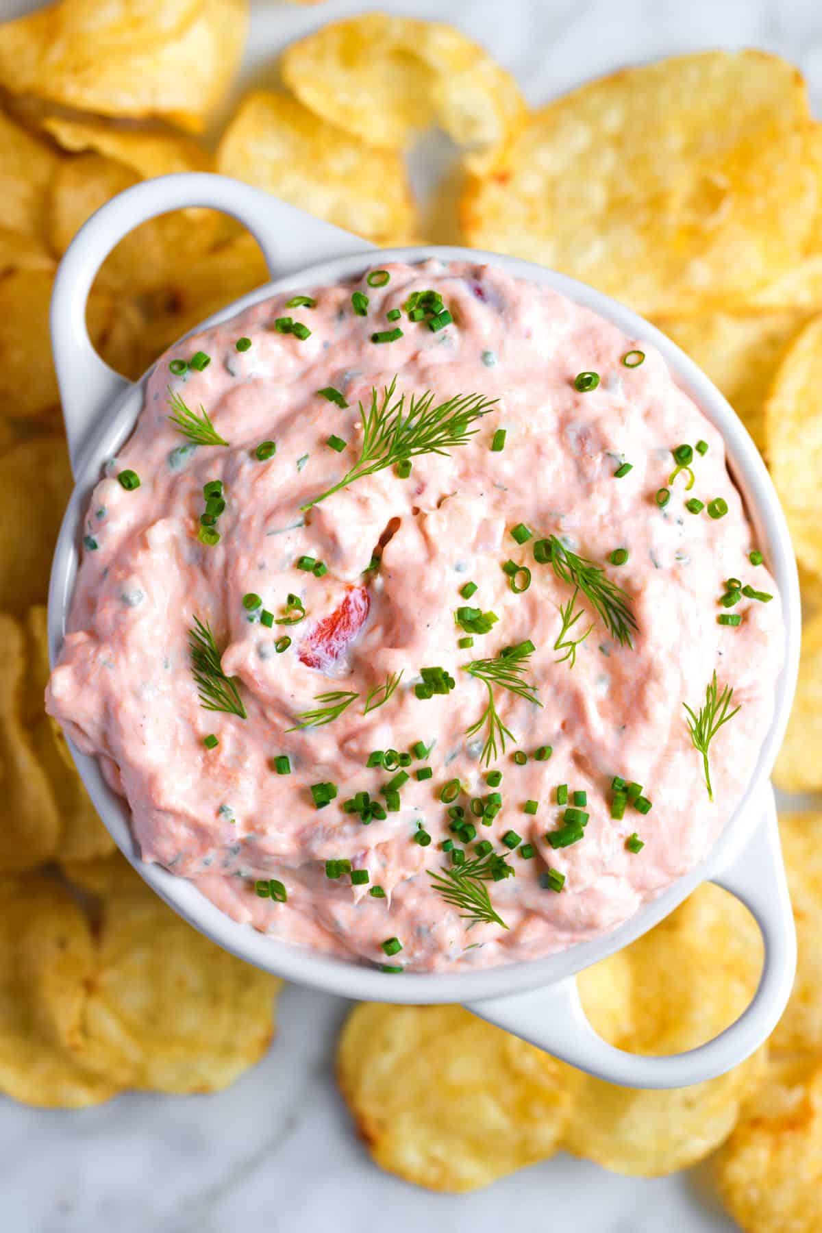 Smoked salmon dip