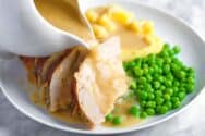 Best Turkey Gravy from Pan Drippings