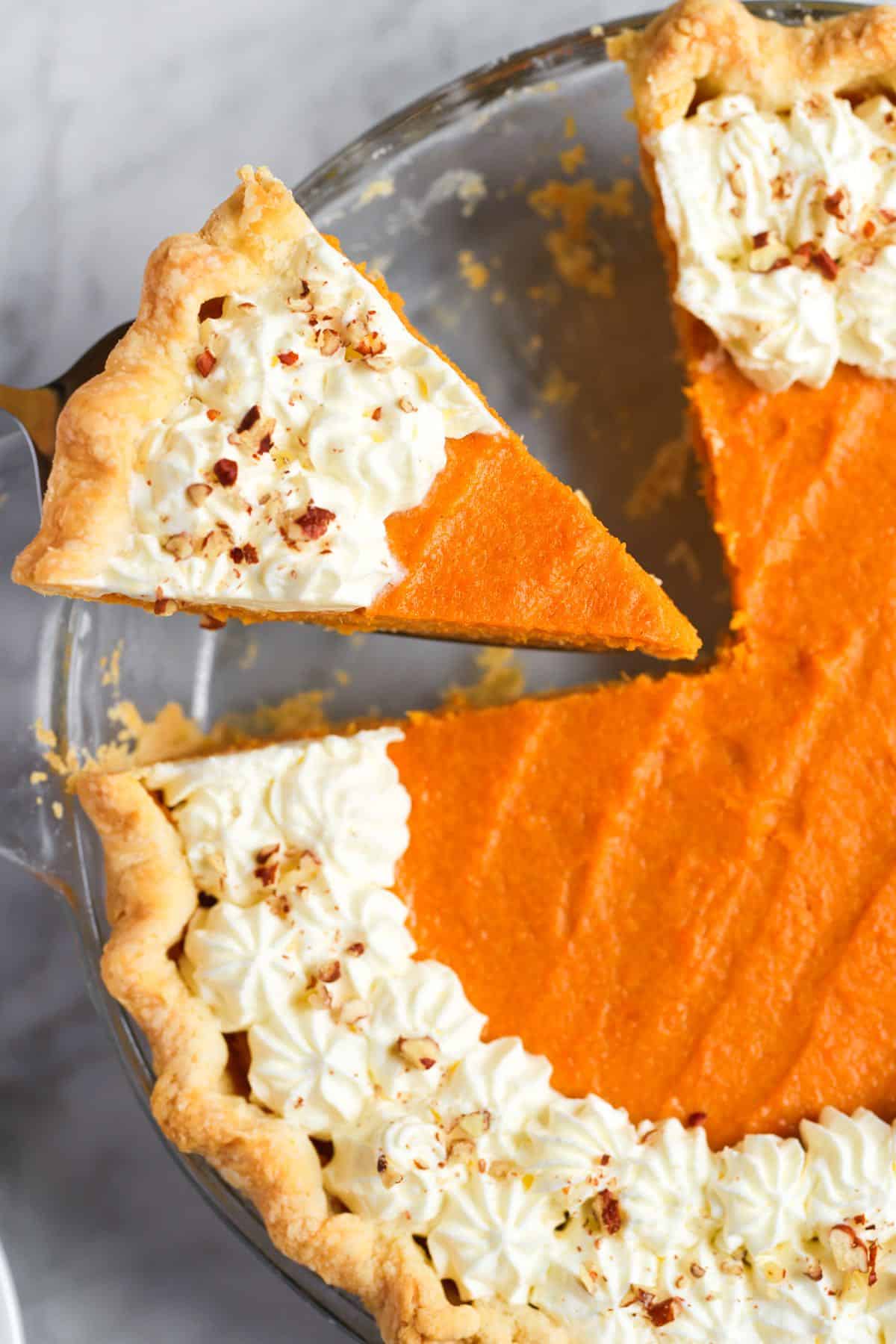 Whole Baked Sweet Potato Pie