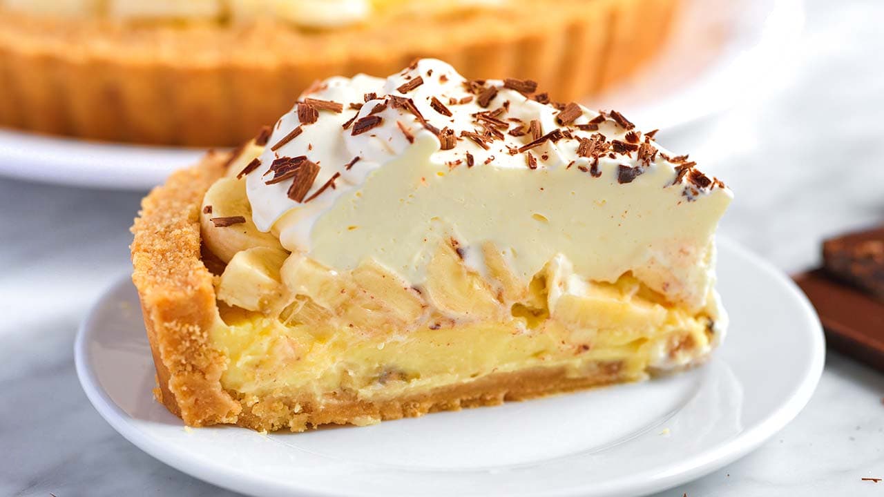 Banana Cream Pie Recipe Video