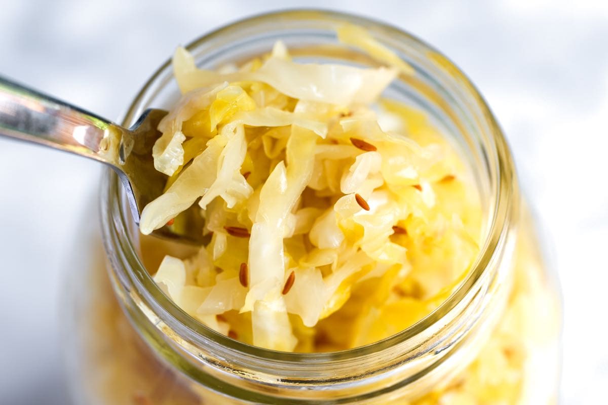 Homemade Sauerkraut