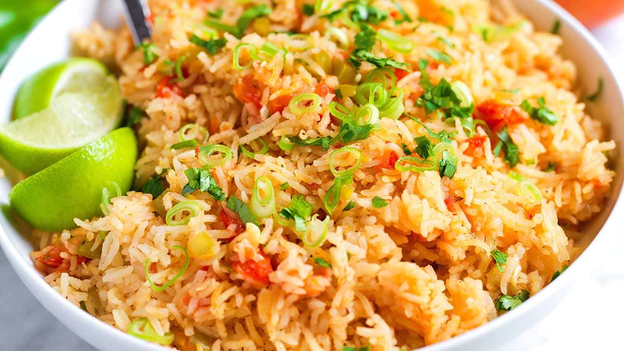 Easy Mexican Rice Recipe Video