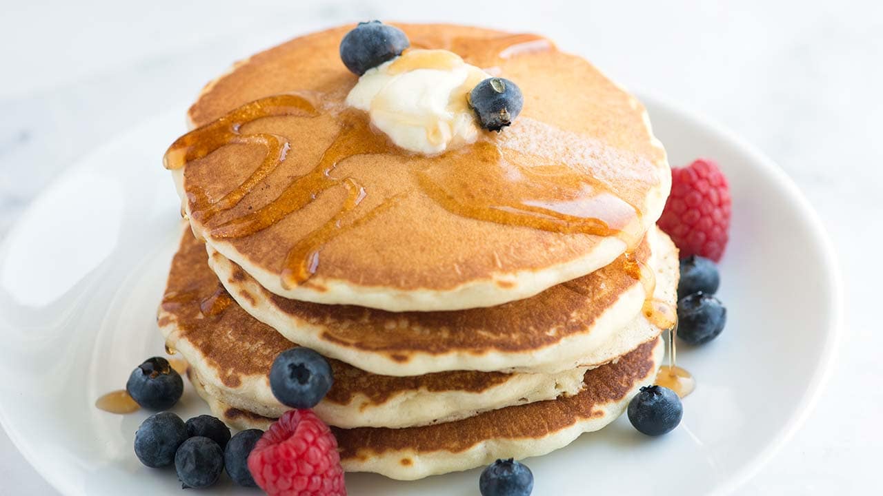 Easy fluffy pancakes discount