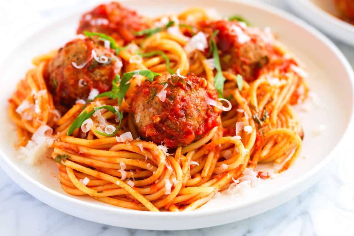 Truly Amazing Spaghetti and Meatballs