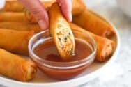Crispy Chicken Spring Rolls
