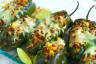 Stuffed Poblano Peppers
