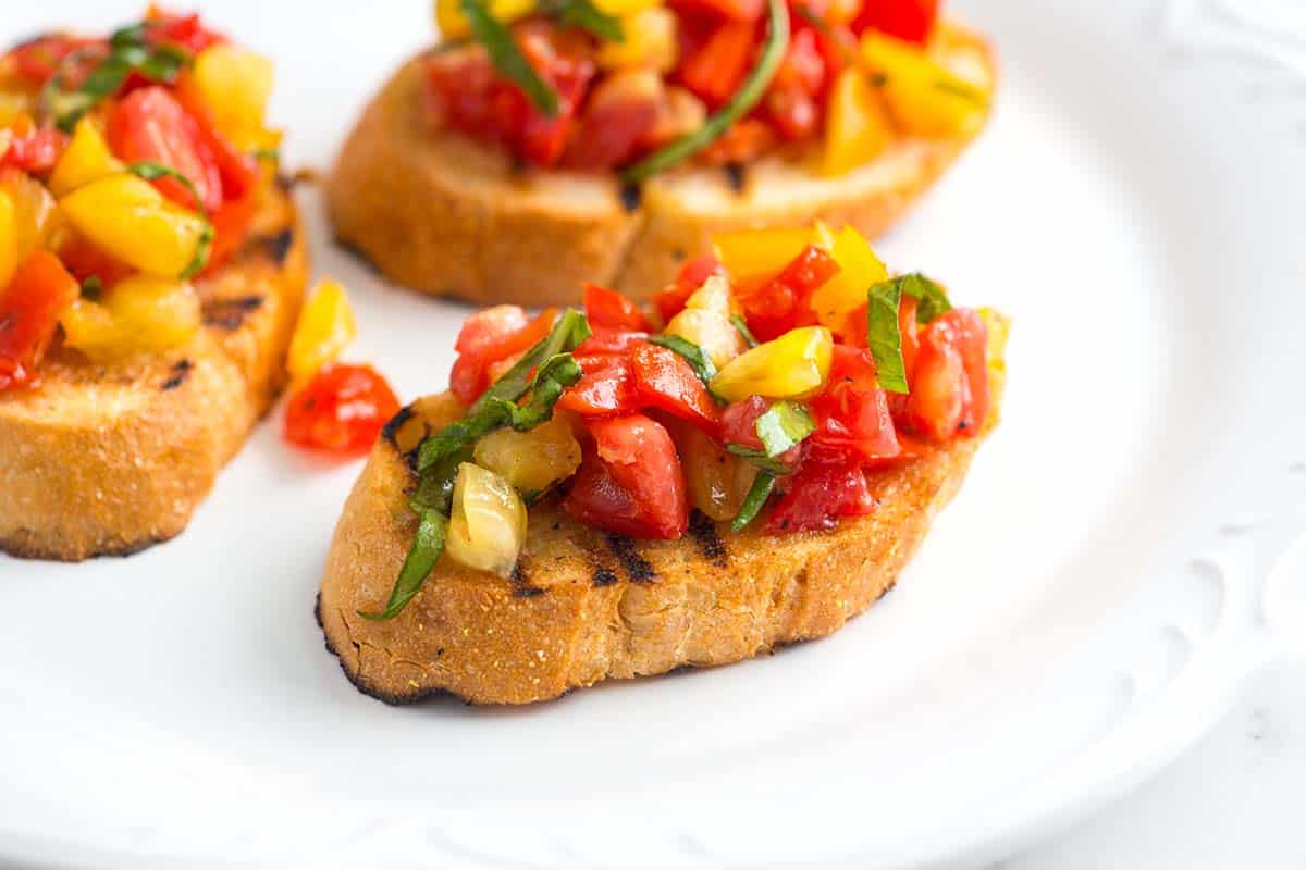 Fresh Tomato Bruschetta