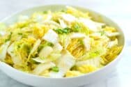 Easy Napa Cabbage Salad