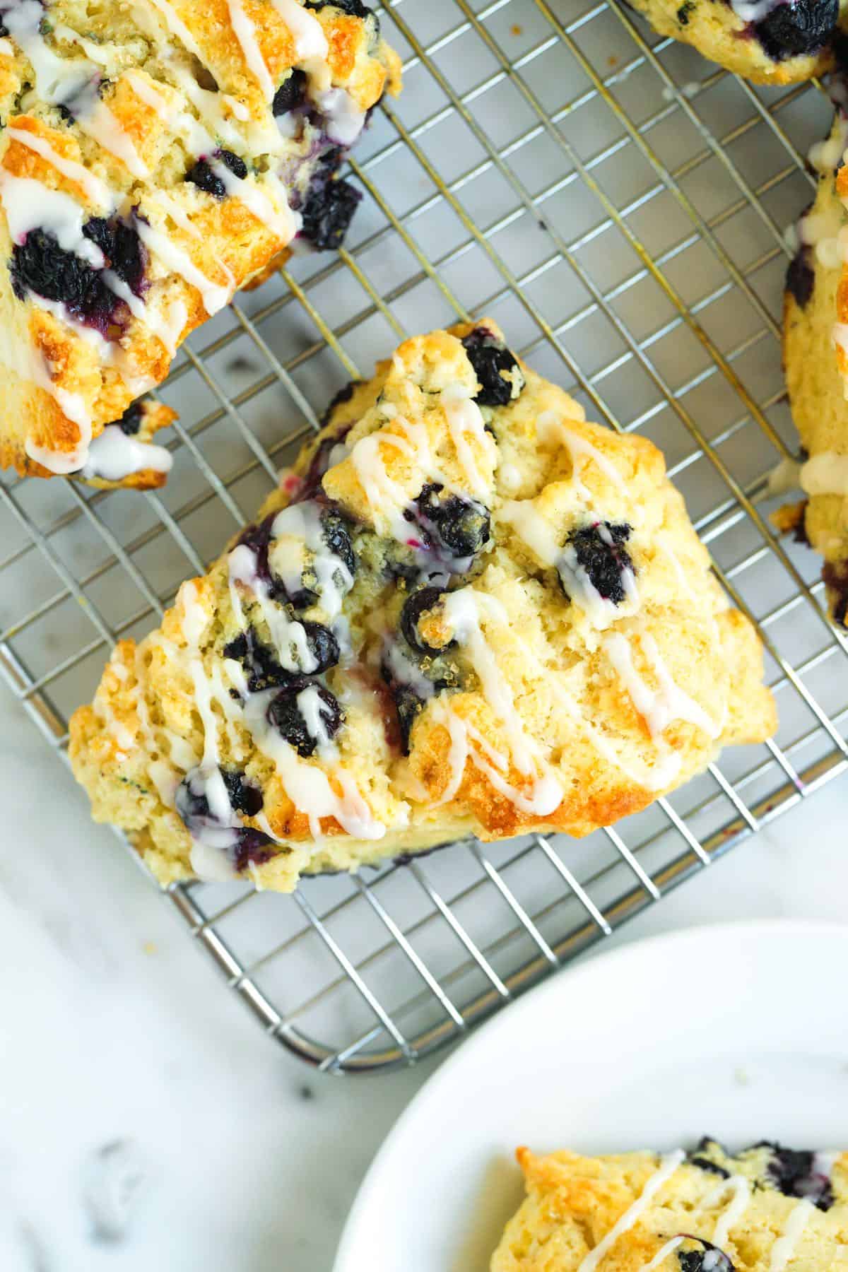 Easy Blueberry Scones