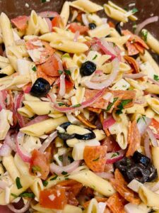 June 2025 Winner Christina G. Pasta Salad